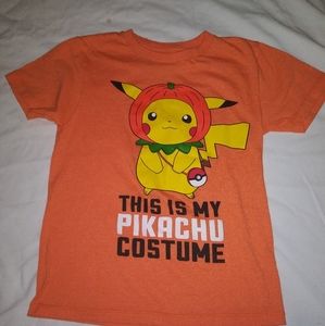 Boys Pikachu Shirt